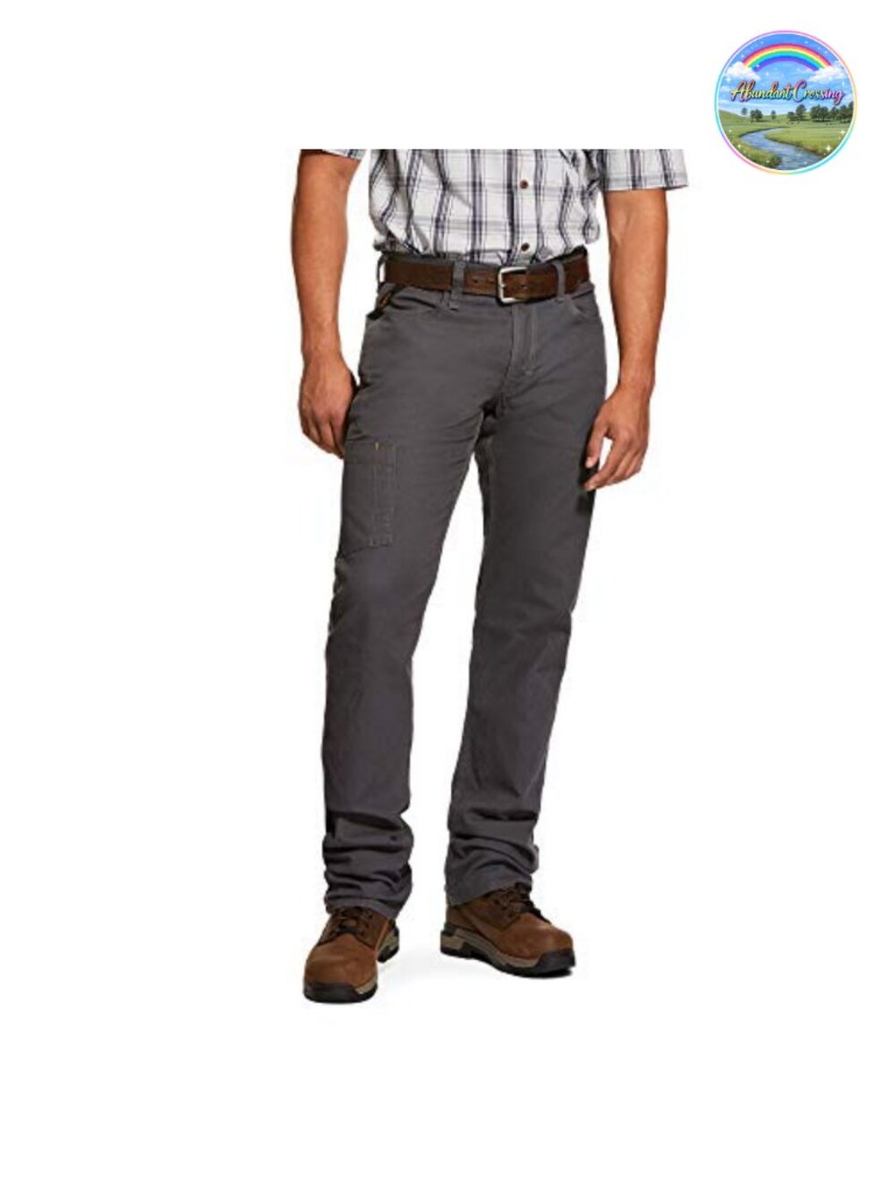 Men's Rebar M4 Low Rise DuraStretch Straight Leg Work Pants, Stretchable Cotton